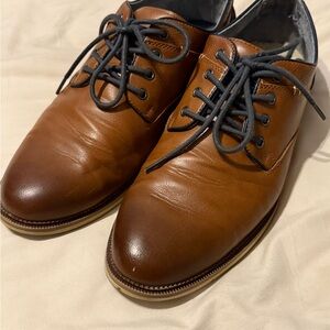 Sonoma Tan Leather Oxfords